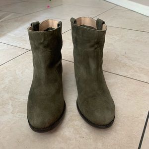 Lands End Womens Ankle Boots